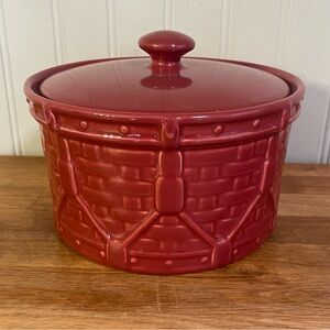SOLD Longaberger Drum Casserole